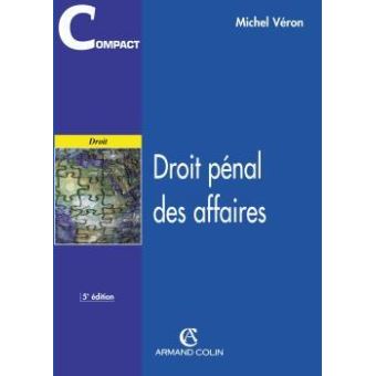Droit pénal des affaires - 1