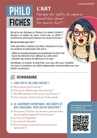 L'art pourquoi des boites de conserve peuvent devenir des oe