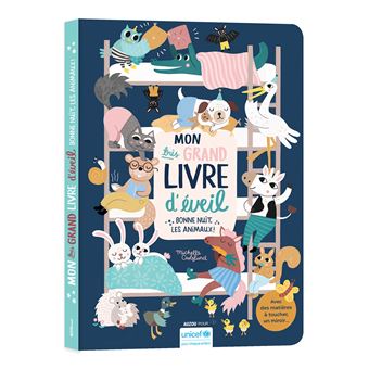 Mon très grand livre d'éveil - bonne nuit les animaux !