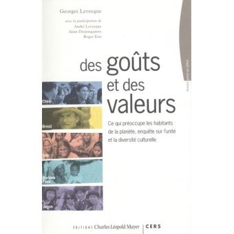 Des Gouts et des Valeurs