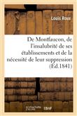 De Montfaucon, de l'insalubrité de ses établissements