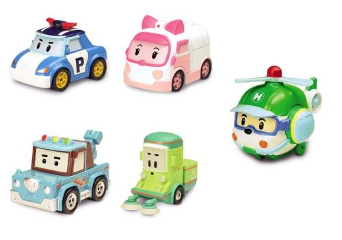 OUAPS VEHICULES DIE CAST POLI ASST 8 MOD