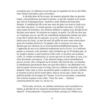 X. se raconte