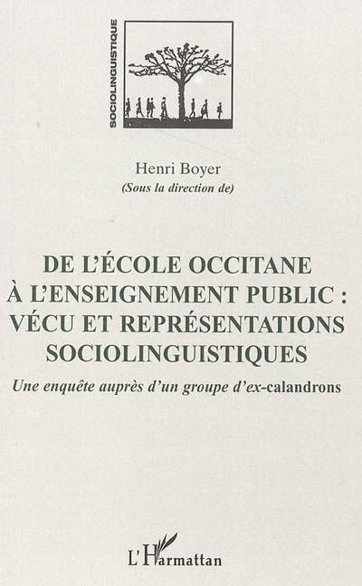 De l'école occitane à l'enseignement public