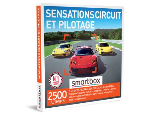 Coffret cadeau SMARTBOX Pilotage : 6 tours en Porsche 991 GT3 su