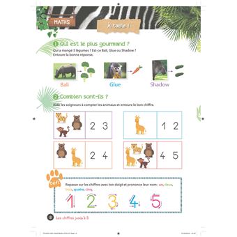 Mon cahier de vacances UNE SAISON AU ZOO PS-MS