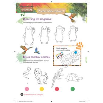 Mon cahier de vacances UNE SAISON AU ZOO PS-MS