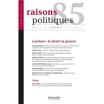 Raisons politiques 85