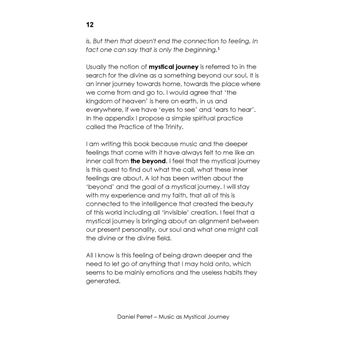 Music as mystical Journey