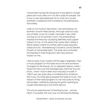 Music as mystical Journey