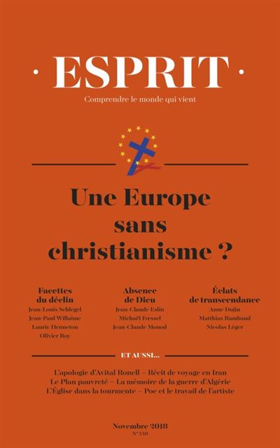 Esprit - Une Europe sans christianisme ?