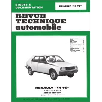Revue technique automobile 394.2 Renault 14 TS (1976/1983)
