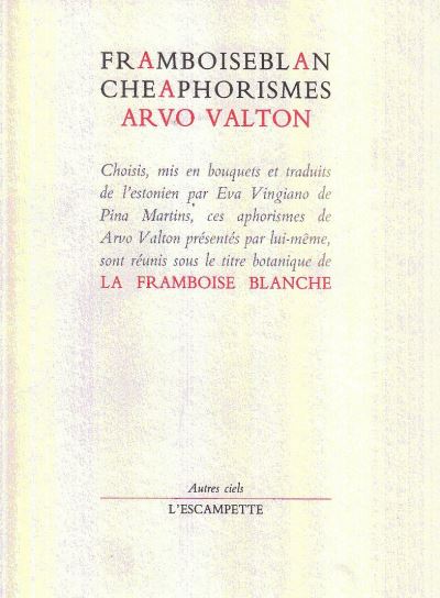 Framboise blanche