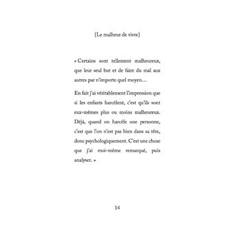 Les émotions d'une vie