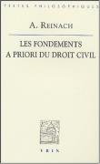 Les fondements a priori du droit civil