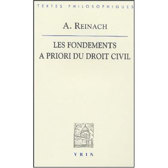 Les fondements a priori du droit civil