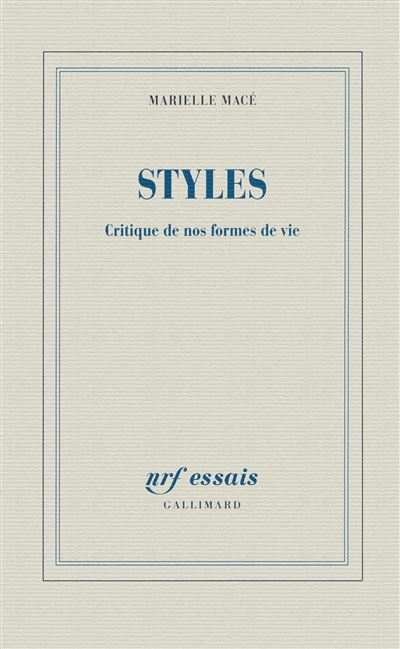 Styles - Marielle Macé - broché