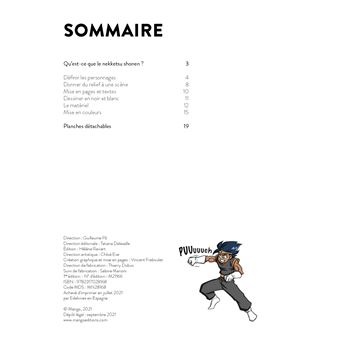 Dessine ta BD manga Shonen