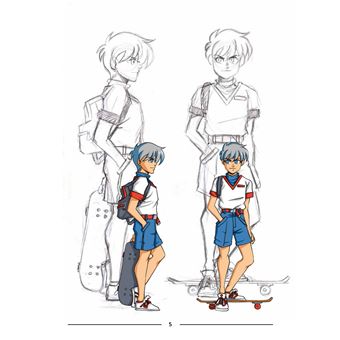 Dessine ta BD manga Shonen