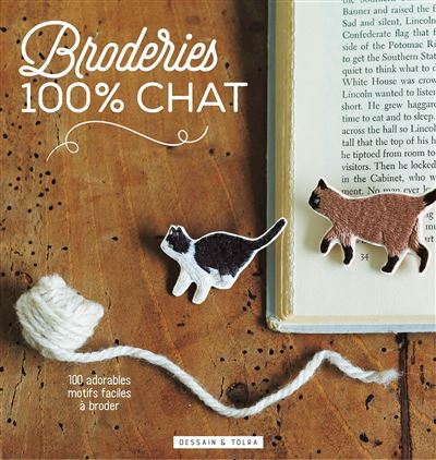 Chats brodés