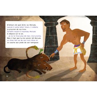 Ma première mythologie - Hercule contre Cerbère - adapté dès 6 ans