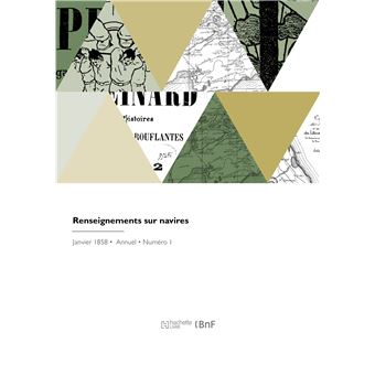 Renseignements sur navires