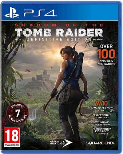 SHADOW OF THE TOMB RAIDER DEF. ED. FR/NL PS4