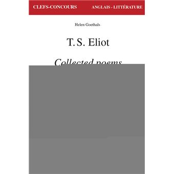 T. S. Eliot, Collected Poems