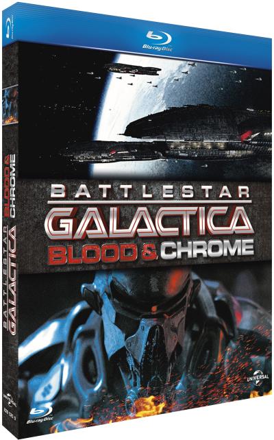 Battlestar Galactica : Blood and Chrome Blu-Ray