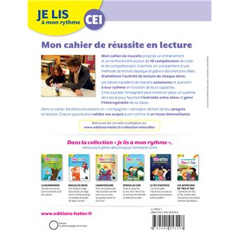 Je lis à mon rythme - Lecture CE1 Ed. 2019 - Mon Cahier de réussite