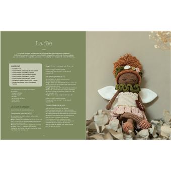 Adorables poupées au crochet - Modèles à personnaliser et garde-robe