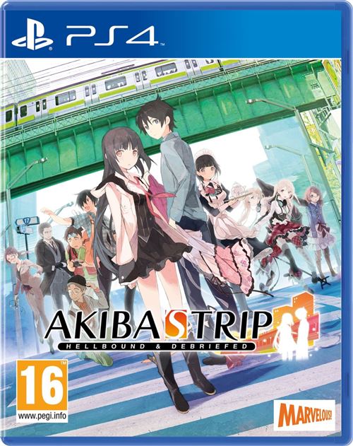 Pochette avant du jeu Akiba's Trip: Hellbound & Debriefed PS4