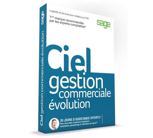 Ciel Gestion Commerciale Evolution 2019 1 Licence PC
