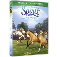 Coffret Spirit : Au galop en toute liberté Saisons 5 et 6 DVD