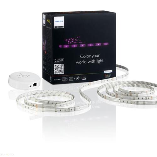 Ruban Led à lumière connectée Philips Lightstrips hue + Kit de connexion -  Achat & prix