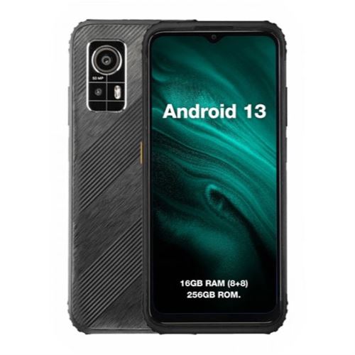 AGM H6 EU001B Smartphone 16 7 cm 6.56" Triple SIM Android 13 4G USB Type C 8 Go 4900 mAh - vue 2