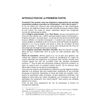 Mémoire du sport algérien