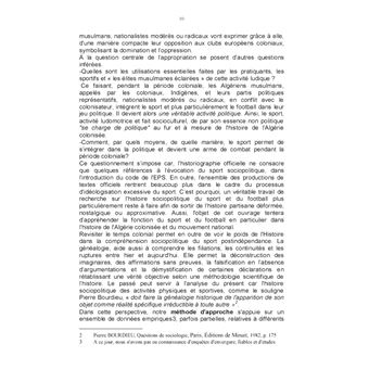 Mémoire du sport algérien