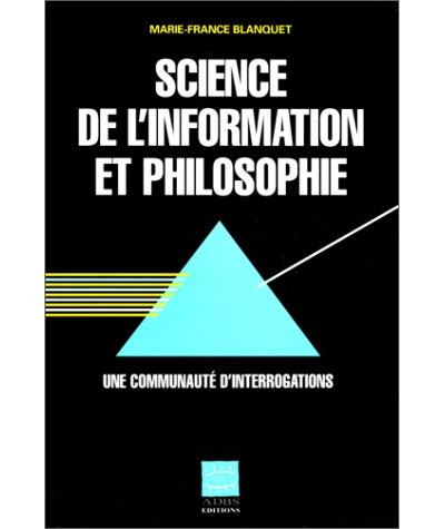 Science de l'information et philosophie