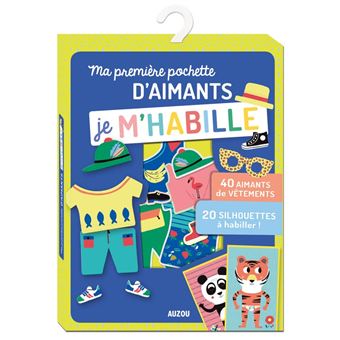 Ma pochette d'aimants - je m'habille