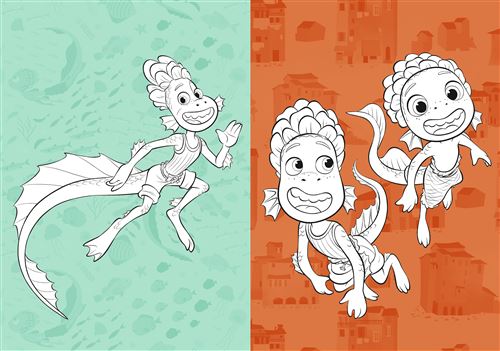 luca luca mes coloriages disney pixar disney pixar broche livre tous les livres a la fnac