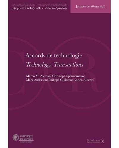 Accords de technologie / technology transactions
