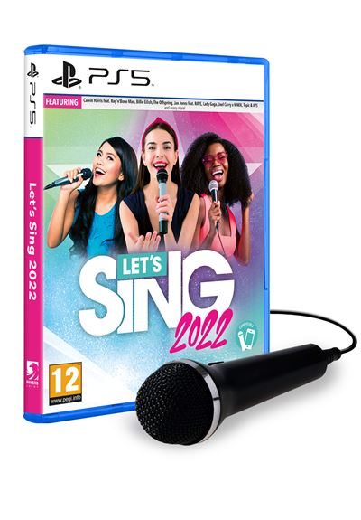 Let's Sing 2022 + 1 Microphone International  FR/NL PS5