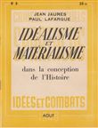 Idealisme et materialisme dans la conception de l'histoire