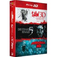 Saw VII : Chapitre final - Destination finale 5 - Piranha Coffret Combo Blu-Ray 3D