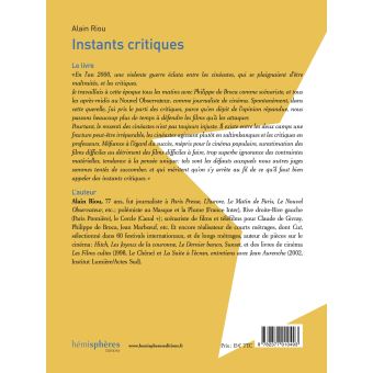 Instants critiques