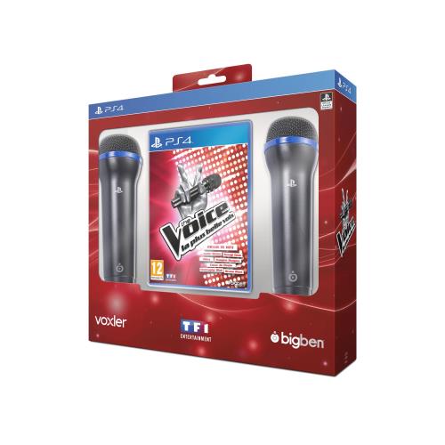 Générique The Voice : La Plus Belle Voix + 2 Micros Ps4