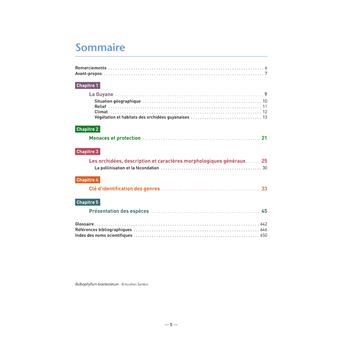 Les Orchidées de Guyane