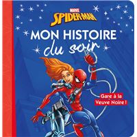 Livre mon histoire du soir spiderman new generation l'histoire de miles  morales, jeux educatifs