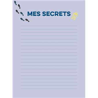 Mon carnet - Top secret